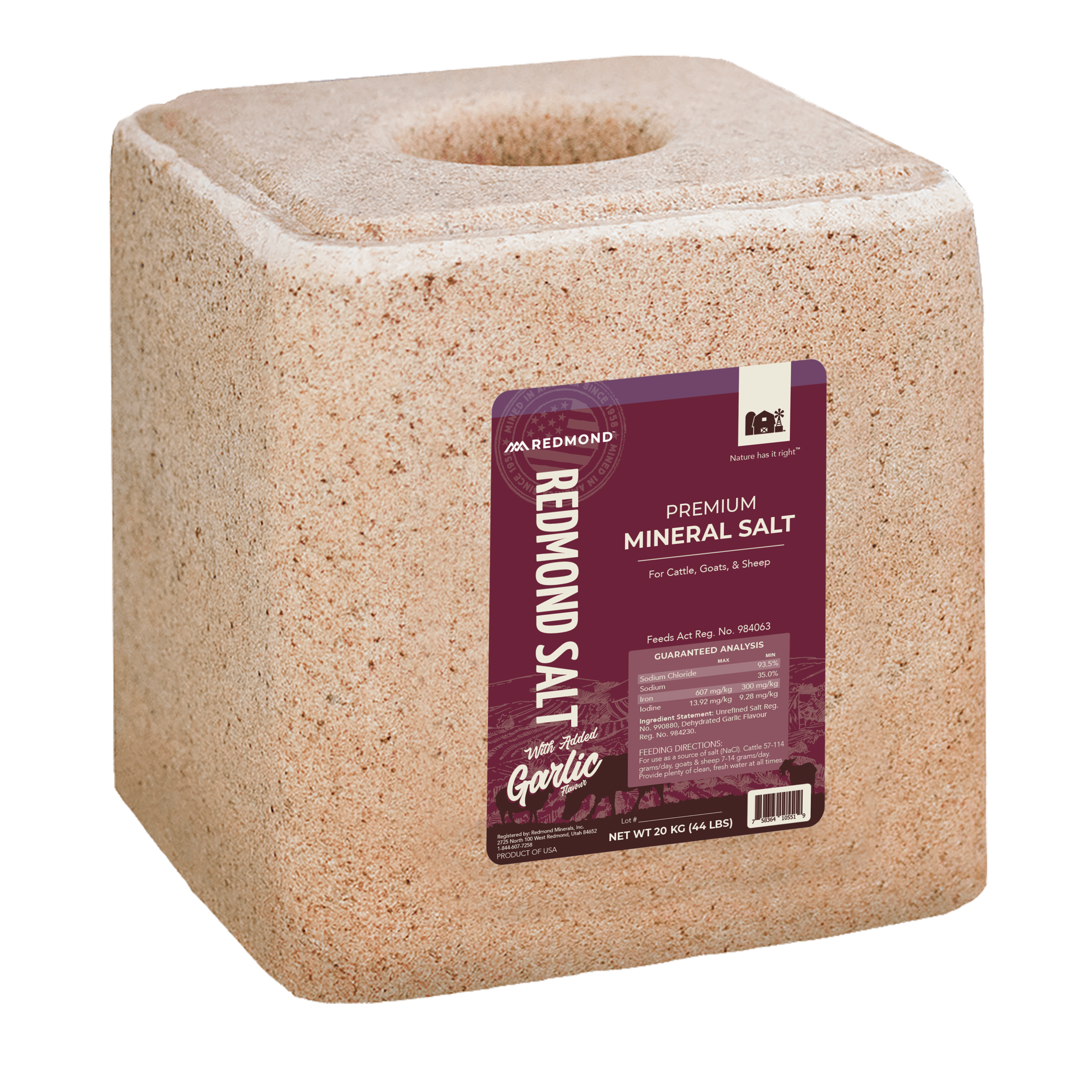 Redmond Ag Canada Garlic Salt Block Mockup 1025 Scaled